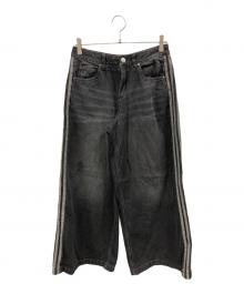 adidas（アディダス）の古着「アディカラー デニム Adilenium パンツ」｜ブラック