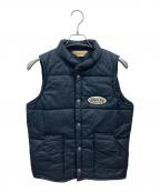 TENDERLOINテンダーロイン）の古着「ワッペン付中綿ベスト」｜ブラック