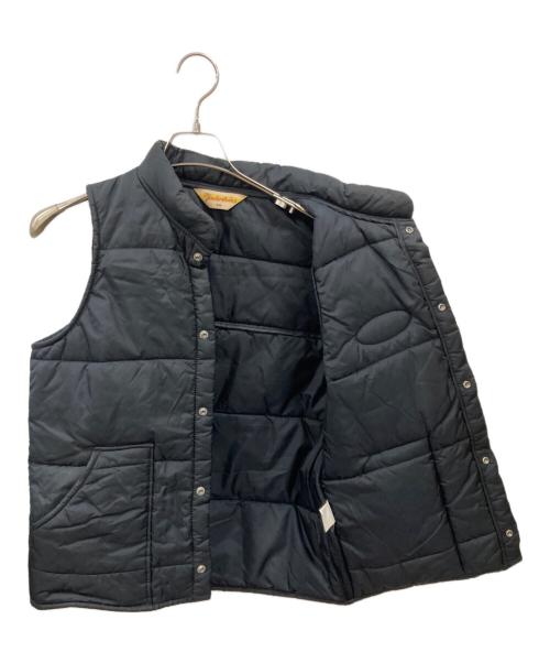 TENDERLOIN（テンダーロイン）TENDERLOIN (テンダーロイン) ワッペン付中綿ベスト ブラック サイズ:38の古着・服飾アイテム