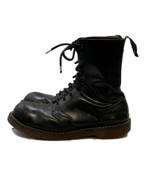 Dr.Martens（ドクターマーチン）Dr.Martens (ドクターマーチン) 10ホールブーツ ブラック サイズ:不明の古着・服飾アイテム