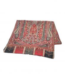 ETRO（エトロ）の古着「シルクウール混スカーフ」｜レッド
