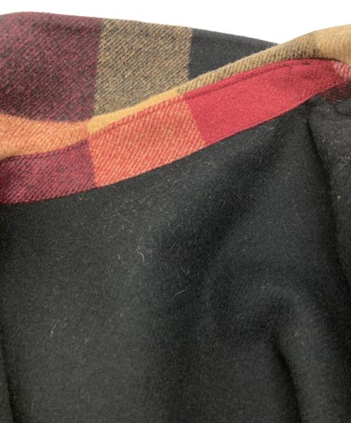 BLUE LABEL CRESTBRIDGE（ブルーレーベルクレストブリッジ）BLUE LABEL CRESTBRIDGE (ブルーレーベルクレストブリッジ) リバーシブルロングコート レッド×ベージュ サイズ:38の古着・服飾アイテム