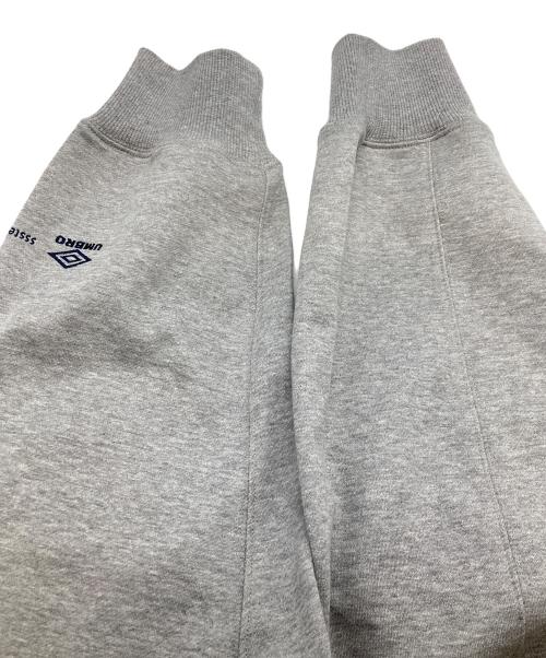 UMBRO（アンブロ）UMBRO (アンブロ) ssstein (シュタイン) HIGH GAUGE COTTON SWEAT LS グレー サイズ:Sの古着・服飾アイテム