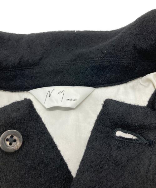 ANCELLM（アンセルム）ANCELLM (アンセルム) SHRINK WOOL LAYERING JACKET ブラック サイズ:1の古着・服飾アイテム