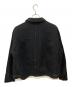 ANCELLM (アンセルム) SHRINK WOOL LAYERING JACKET ブラック サイズ:1：40000円