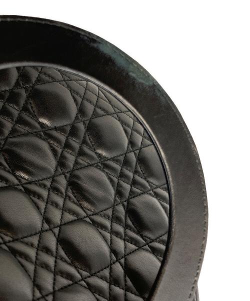 Christian Dior（クリスチャン ディオール）Christian Dior (クリスチャン ディオール) Lady Dior バッグ ミディアム ブラックの古着・服飾アイテム