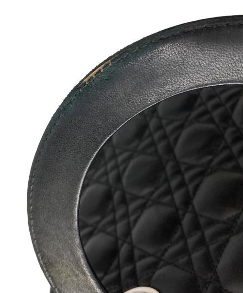 Christian Dior（クリスチャン ディオール）Christian Dior (クリスチャン ディオール) Lady Dior バッグ ミディアム ブラックの古着・服飾アイテム