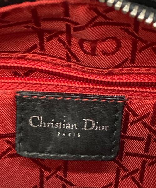 Christian Dior（クリスチャン ディオール）Christian Dior (クリスチャン ディオール) Lady Dior バッグ ミディアム ブラックの古着・服飾アイテム