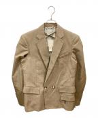 DIESELディーゼル）の古着「ダブルテーラードジャケット」｜ベージュ
