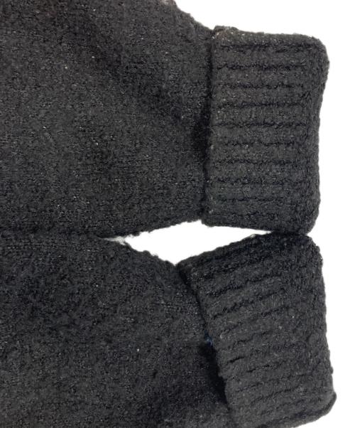 TTT MSW（ティー）TTT MSW (ティー) レオパードニットカーディガン ブラック サイズ:Ｍの古着・服飾アイテム