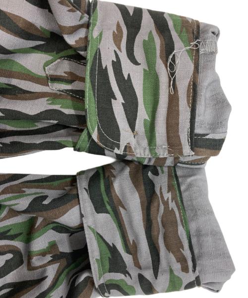 WOOLRICH（ウールリッチ）WOOLRICH (ウールリッチ) 総柄サファリシャツ グリーン×グレー サイズ:Ｍの古着・服飾アイテム