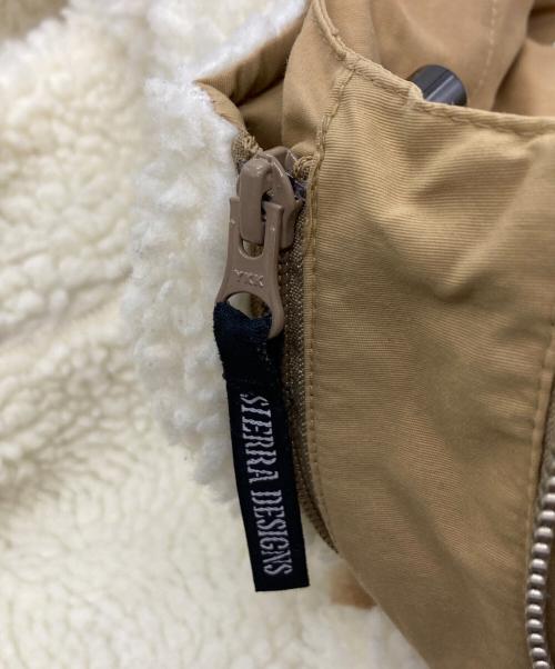 SIERRA DESIGNS（シエラデザインズ）SIERRA DESIGNS (シエラデザインズ) JOURNAL STANDARD relume (ジャーナルスタンダード レリューム) 別注 3WAY マウンテンパーカー ベージュ サイズ:Ｍの古着・服飾アイテム