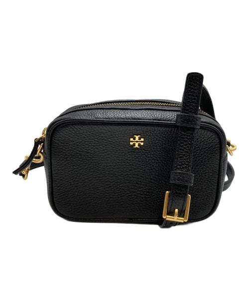 TORY BURCH（トリーバーチ）TORY BURCH (トリーバーチ) ミニロゴショルダーバッグ ブラックの古着・服飾アイテム