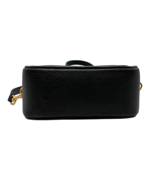 TORY BURCH（トリーバーチ）TORY BURCH (トリーバーチ) ミニロゴショルダーバッグ ブラックの古着・服飾アイテム