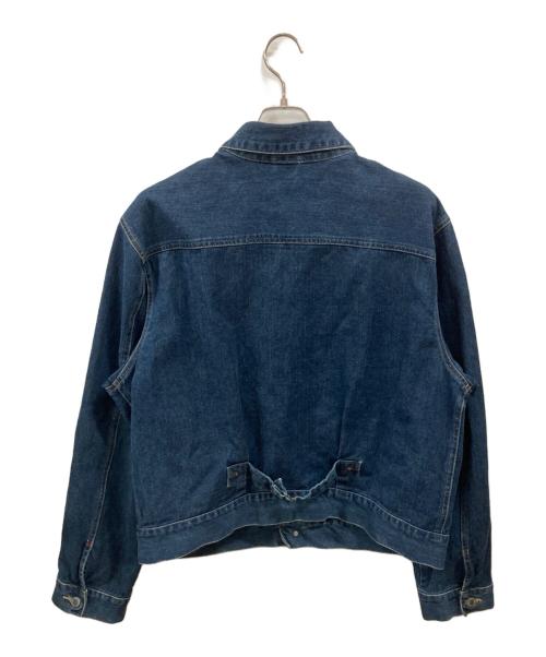 POLO RALPH LAUREN（ポロ・ラルフローレン）POLO RALPH LAUREN (ポロ・ラルフローレン) バックシンチデニムジャケット インディゴ サイズ:Lの古着・服飾アイテム