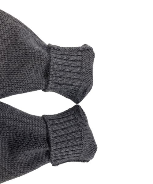 Zanone（ザノーネ）Zanone (ザノーネ) 5ゲージウールソリッドモックネックニット グレー サイズ:46の古着・服飾アイテム