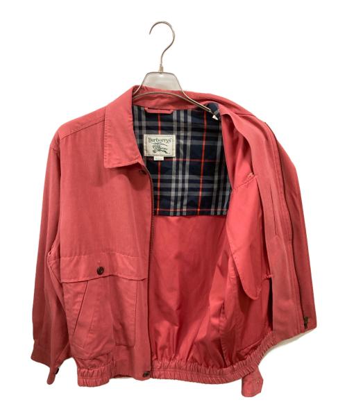 Burberry's（バーバリーズ）Burberry's (バーバリーズ) 裏ノバチェックスイングトップ レッド サイズ:Ｍの古着・服飾アイテム