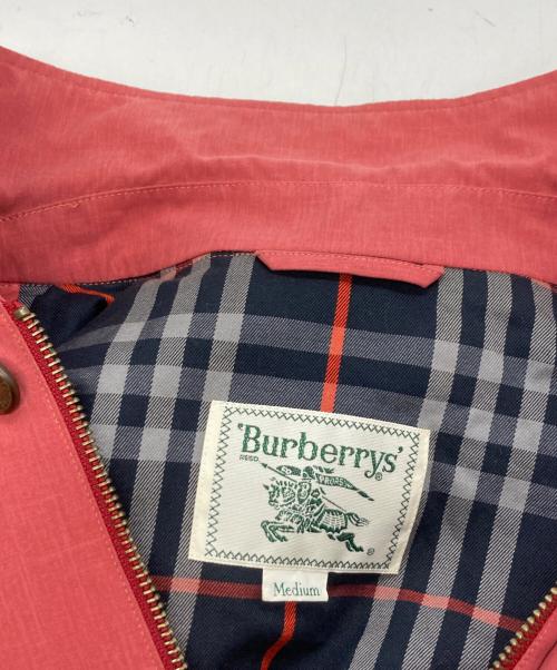 Burberry's（バーバリーズ）Burberry's (バーバリーズ) 裏ノバチェックスイングトップ レッド サイズ:Ｍの古着・服飾アイテム