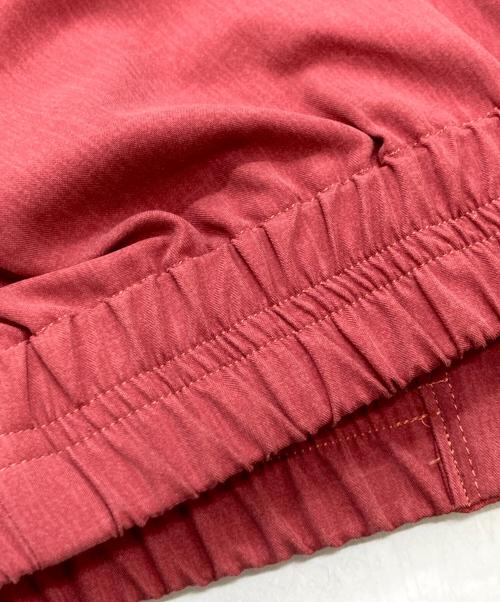 Burberry's（バーバリーズ）Burberry's (バーバリーズ) 裏ノバチェックスイングトップ レッド サイズ:Ｍの古着・服飾アイテム