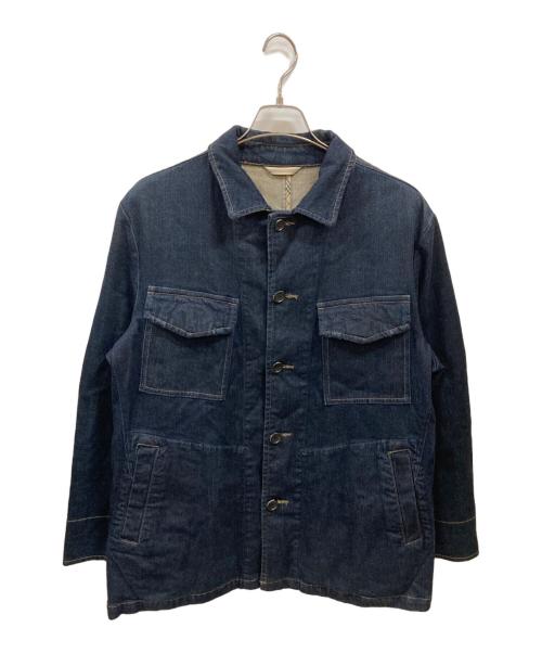 BURBERRY LONDON（バーバリーロンドン）BURBERRY LONDON (バーバリーロンドン) デニムカバーオール インディゴ サイズ:Ｍの古着・服飾アイテム