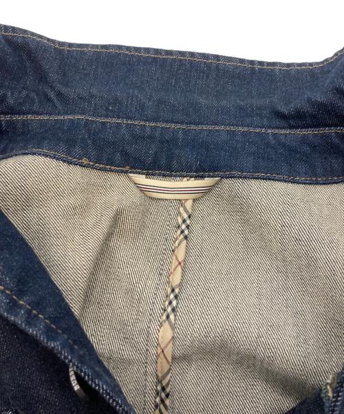 BURBERRY LONDON（バーバリーロンドン）BURBERRY LONDON (バーバリーロンドン) デニムカバーオール インディゴ サイズ:Ｍの古着・服飾アイテム