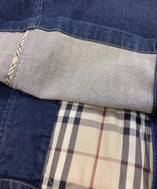 BURBERRY LONDON（バーバリーロンドン）BURBERRY LONDON (バーバリーロンドン) デニムカバーオール インディゴ サイズ:Ｍの古着・服飾アイテム