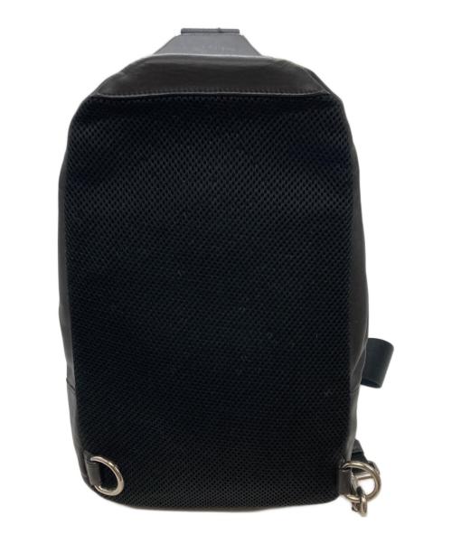 COACH（コーチ）COACH (コーチ) ボディバッグ ブラック×ブラウンの古着・服飾アイテム