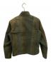 A.P.C. (アーペーセー) パイソン柄シングルライダースジャケット　初期 ARCHIVE カーキ サイズ:Ｍ：14000円