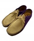 CLARKS×SUPREMEクラークス×シュプリーム）の古着「WALABEE」｜ベージュ×パープル