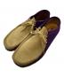 CLARKS（クラークス）の古着「WALABEE」｜ベージュ×パープル