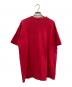 stussy (ステューシー) スカルプリントTシャツ レッド サイズ:Ⅼ：7000円