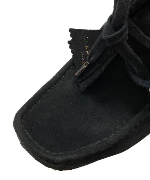 CLARKS（クラークス）CLARKS (クラークス) ワラビーブーツ ブラック サイズ:25.5cmの古着・服飾アイテム