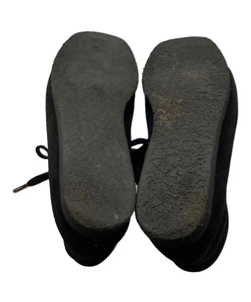 CLARKS（クラークス）CLARKS (クラークス) ワラビーブーツ ブラック サイズ:25.5cmの古着・服飾アイテム