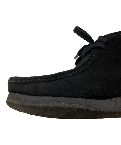CLARKS（クラークス）CLARKS (クラークス) ワラビーブーツ ブラック サイズ:25.5cmの古着・服飾アイテム