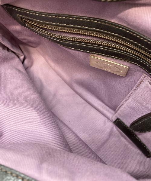 BALLY（バリー）BALLY (バリー) レザーワンショルダーバッグ ブラウンの古着・服飾アイテム