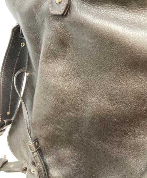 BALLY（バリー）BALLY (バリー) レザーワンショルダーバッグ ブラウンの古着・服飾アイテム