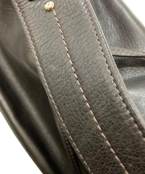 BALLY（バリー）BALLY (バリー) レザーワンショルダーバッグ ブラウンの古着・服飾アイテム