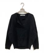 FRAMeWORKフレームワーク）の古着「ミドルゲージテンジクヘンリープルオーバー」｜ブラック