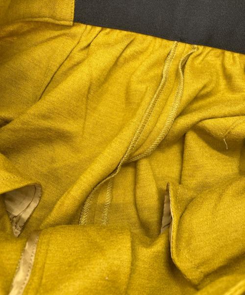 ADORE（アドーア）ADORE (アドーア) ウールスムースワイドパンツ イエロー サイズ:Ｍの古着・服飾アイテム