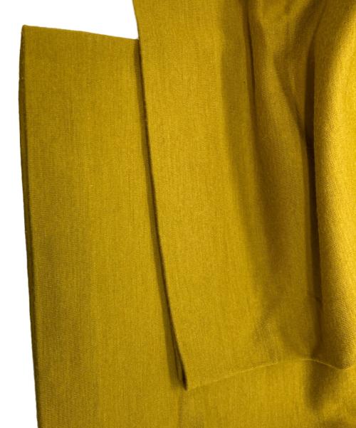 ADORE（アドーア）ADORE (アドーア) ウールスムースワイドパンツ イエロー サイズ:Ｍの古着・服飾アイテム