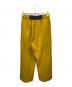 ADORE (アドーア) ウールスムースワイドパンツ イエロー サイズ:Ｍ：4000円