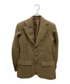 RRLダブルアールエル）の古着「段返り3つボタンヘリンボーンテーラードジャケット」｜カーキ