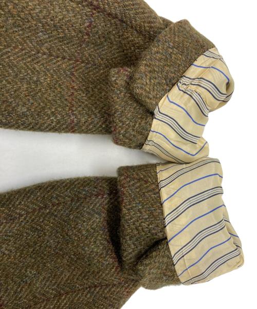 RRL（ダブルアールエル）RRL (ダブルアールエル) 段返り3つボタンヘリンボーンテーラードジャケット カーキ サイズ:W32の古着・服飾アイテム