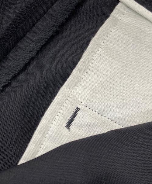 ORIMI（オリミ）ORIMI (オリミ) WRAP SHORT SLACKS ブラック サイズ:2の古着・服飾アイテム