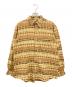 CHAPS RALPH LAUREN（チャップス ラルフローレン）の古着「パッチワークシャツ」｜イエロー