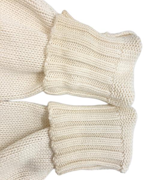 POLO RALPH LAUREN（ポロ・ラルフローレン）POLO RALPH LAUREN (ポロ・ラルフローレン) 星条旗コットンニット ホワイト サイズ:Sの古着・服飾アイテム