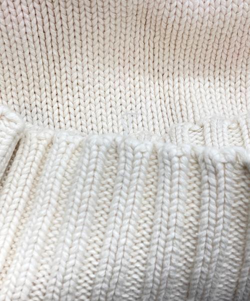 POLO RALPH LAUREN（ポロ・ラルフローレン）POLO RALPH LAUREN (ポロ・ラルフローレン) 星条旗コットンニット ホワイト サイズ:Sの古着・服飾アイテム