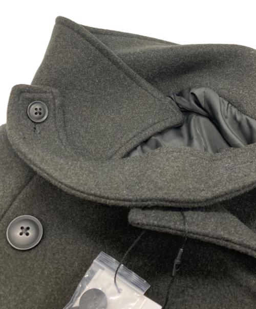 GRL（グレイル）GRL (グレイル) 襟3Wayベルト付きフェイクウールトレンチコート　グレイル　ze783 グレー サイズ:Ｍの古着・服飾アイテム