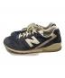 NEW BALANCE (ニューバランス) ローカットスニーカー ネイビー サイズ:27.5cm：5000円