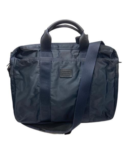 LUGGAGE LABEL（ラゲッジ レーベル）LUGGAGE LABEL (ラゲッジ レーベル) 2WAYブリーフケース ネイビーの古着・服飾アイテム